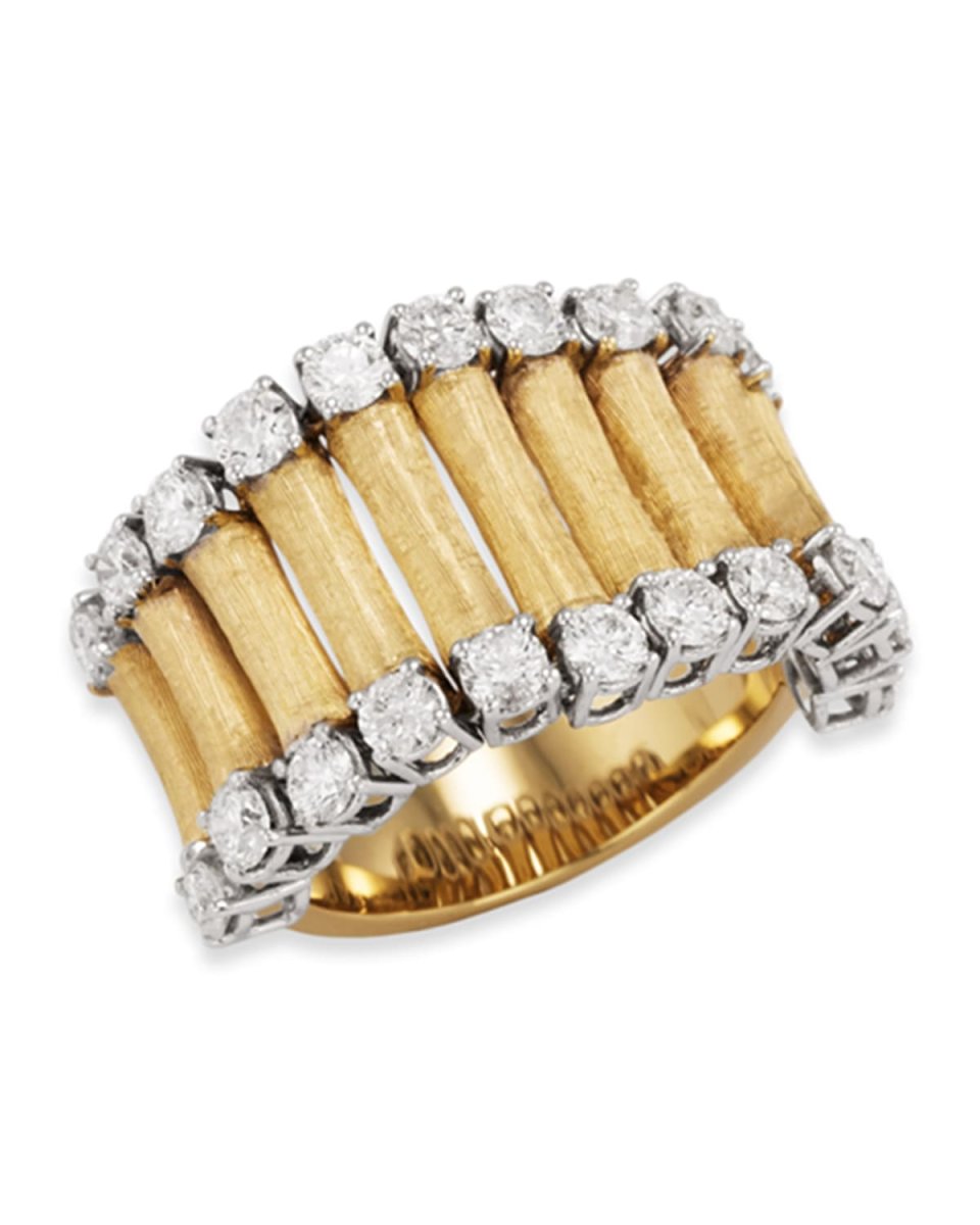 18k Yellow Gold Diamond Tiptop Ring